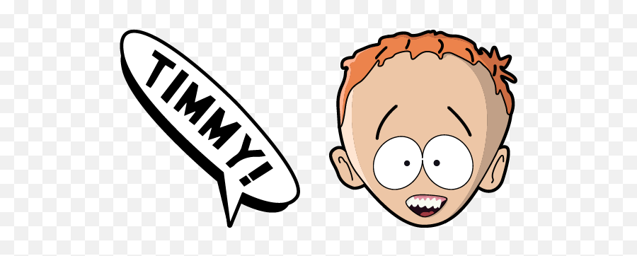 South Park Timmy Burch Cursor - Happy Emoji,Southpark Custom Emoticons