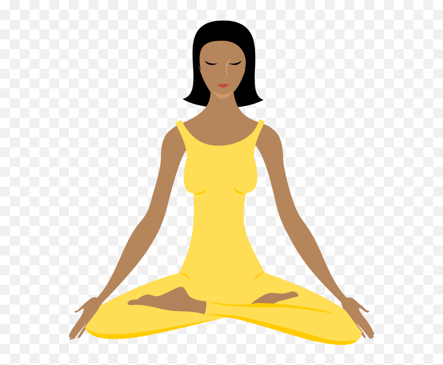 Black Woman Practicing Yoga Clipart Free Svg File - Svgheartcom Emoji,Female African American Afro Emojis