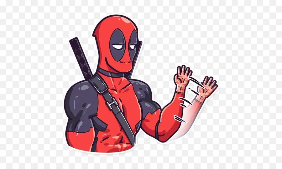 Deadpoolu201d Stickers Set For Telegram Emoji,Deadpool Emoji Stickers For Wechat