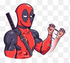 Deadpoolu201d Stickers Set For Telegram Emoji,Deadpool Emoji Stickers For Wechat