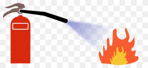 Fire Extinguisher In Use Clipart Free Download Transparent Emoji,Fire Emojis Background