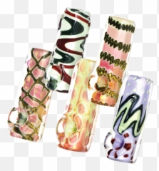 Squared Glass Spoon Pipe Emoji,Emojis Colored Squares