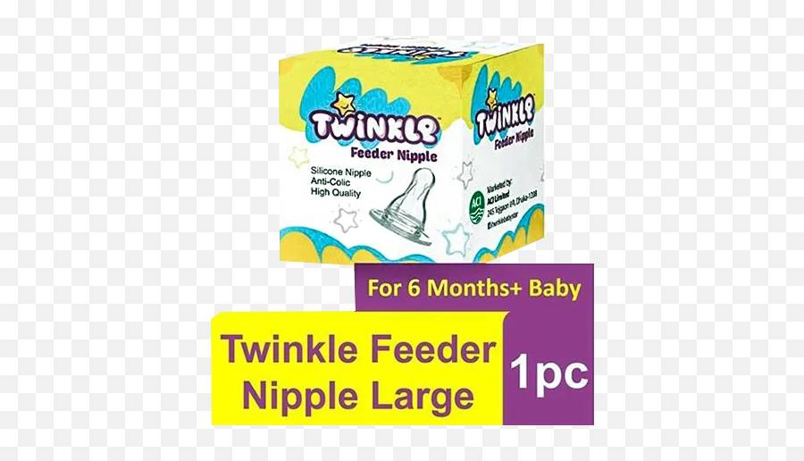 Twinkle Feeder Nipple Large Aci Consumer Limited Order Emoji,Nipple Emojis