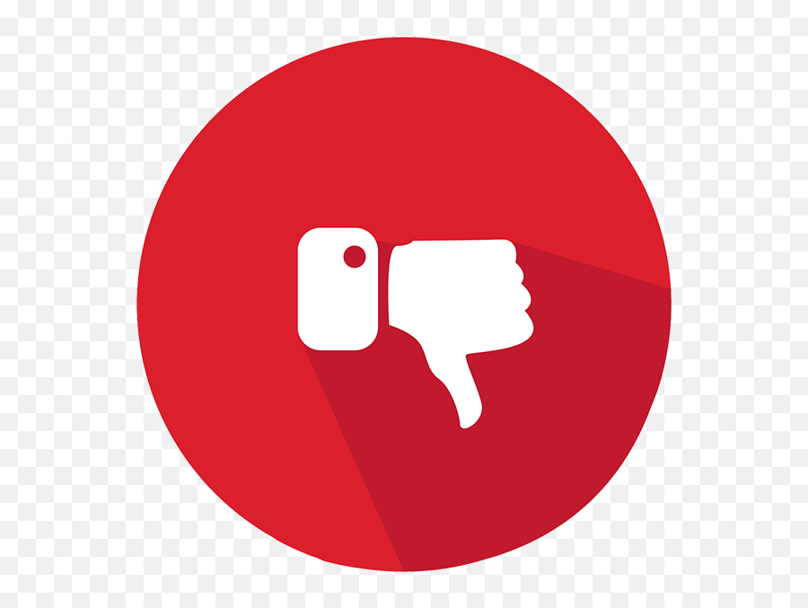 Download Red Thumbs Down - Covent Garden Png Image With No Emoji,Thumbs Dwn Emoji
