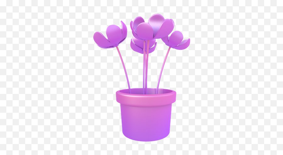 Premium Surprise Emoji 3d Illustration Download In Png Obj,Flower In Pot Emoji