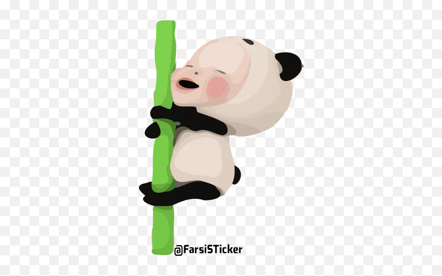 Telegram Sticker From Pandaba Pack Emoji,Emoji Bamboo