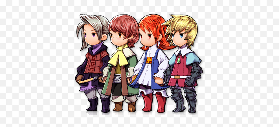 Final Fantasy 3 - Final Fantasy 3 Freelancer Emoji,Boy Emoji Outfits