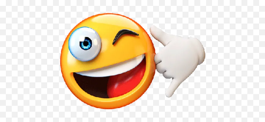 3d Emoticons Whatsapp Stickers - Stickers Cloud Emoji Haciendo Gesto De Llamar,-0 Emoticon