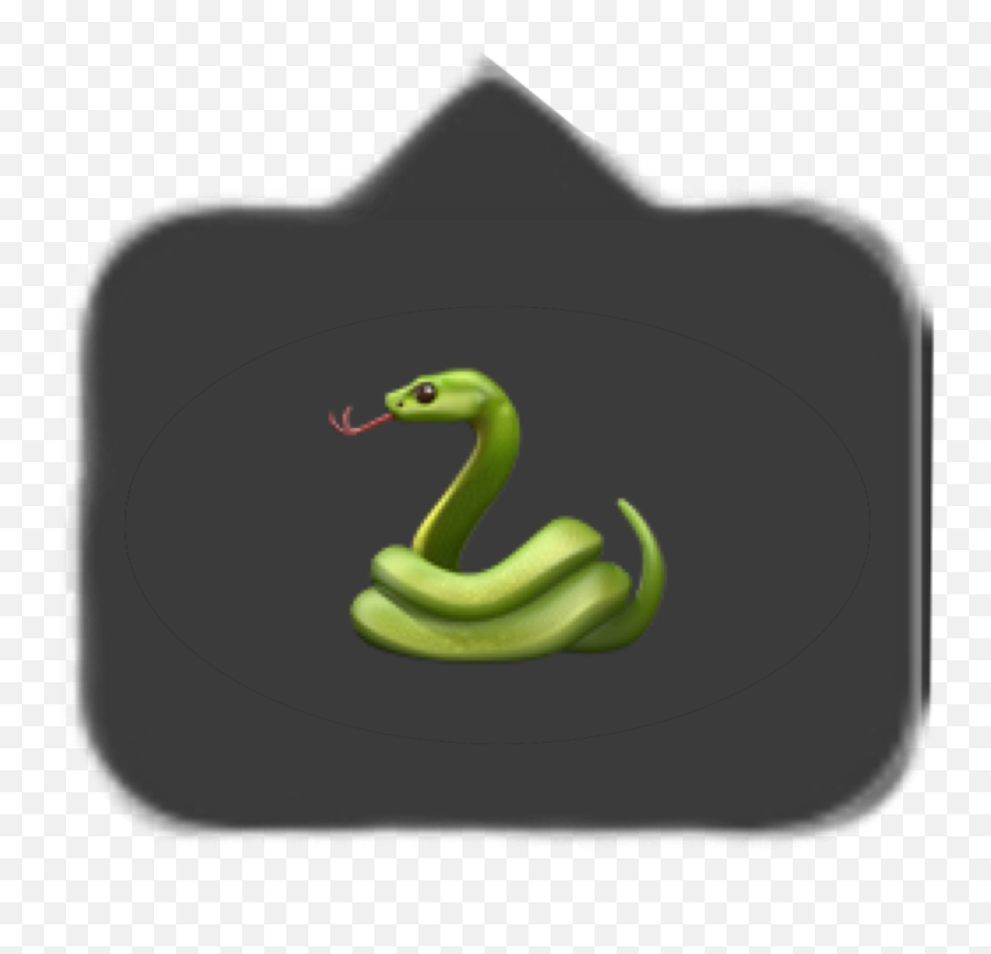 Snake Snakeemoji Emoji Sticker By Qweenie - Serpent,Snake Emoji Png