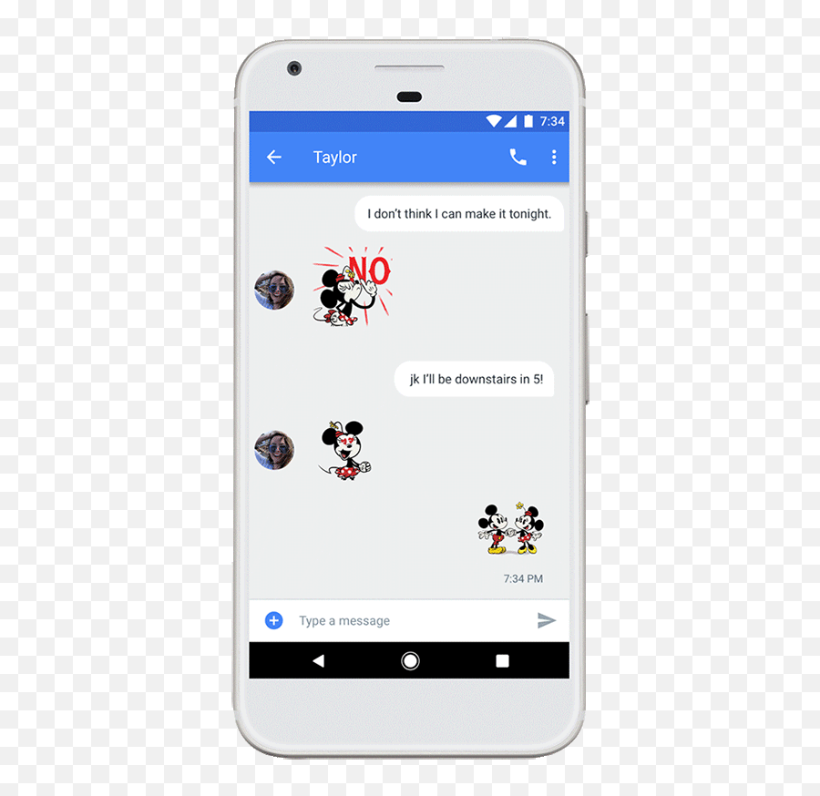 Google Brings Stickers And Bitmoji Support To Its Gboard For - Gifs De Stickers Disney Emoji,Gboard Emoji Update