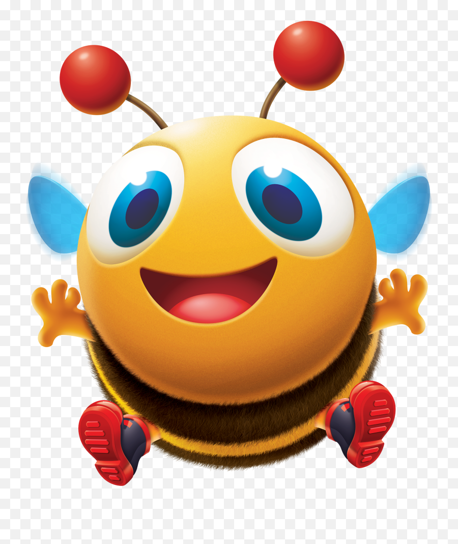 Little Garden New World - Happy Emoji,Busy Bee Emoticon