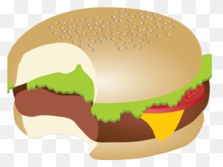 Hamburgers Clipart Bite - Burger Bite Clipart Emoji,Cookout Emoji