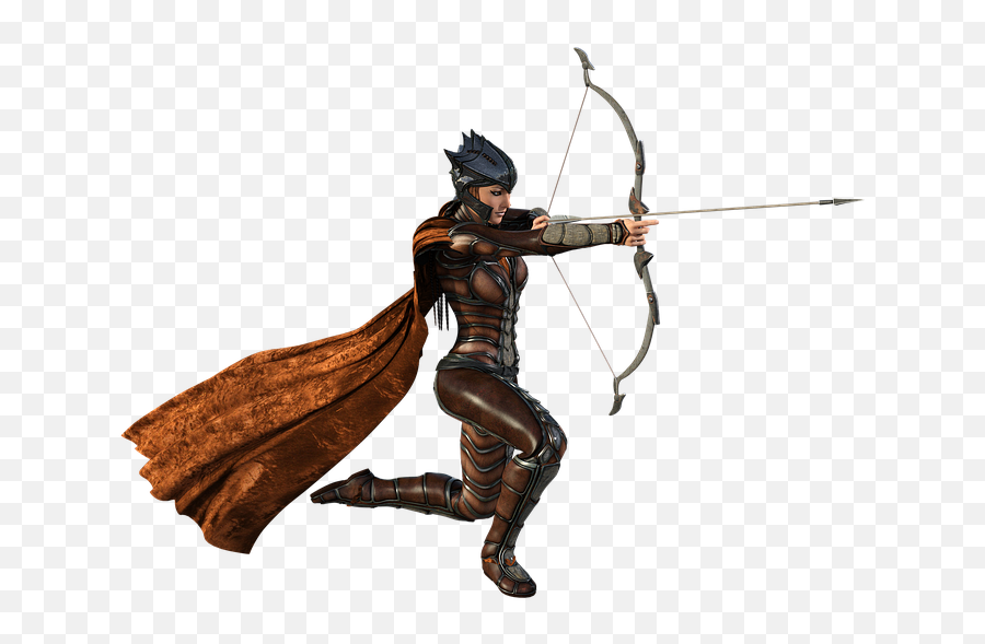Arrow Drawing Hunger Katniss Archer - Warrior With Arrow And Bow Emoji,Emotion Reading Technology Archery