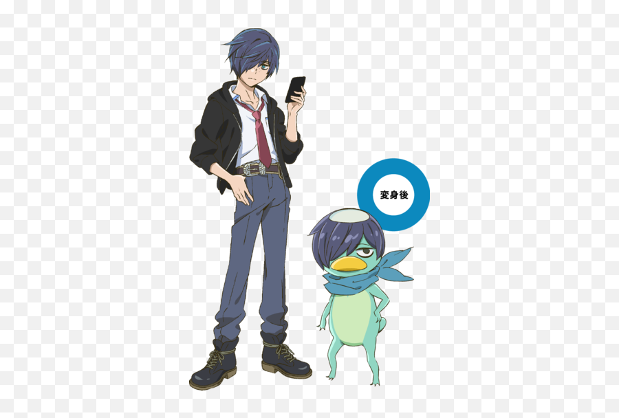 Sarazanmai Characters - Tv Tropes Sarazanmai Characters Emoji,Anime Where Mc Doesn't Have Emotions