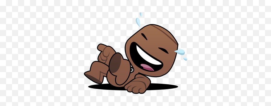 Sackboyrolf - Discord Emoji Little Big Planet Stickers Png,Emoji Samurai