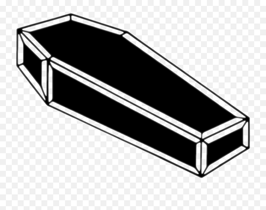 Coffin Gothic Freetoedit Sticker By Ashleyharley89 - Solid Emoji,Emoji Showing Coffin