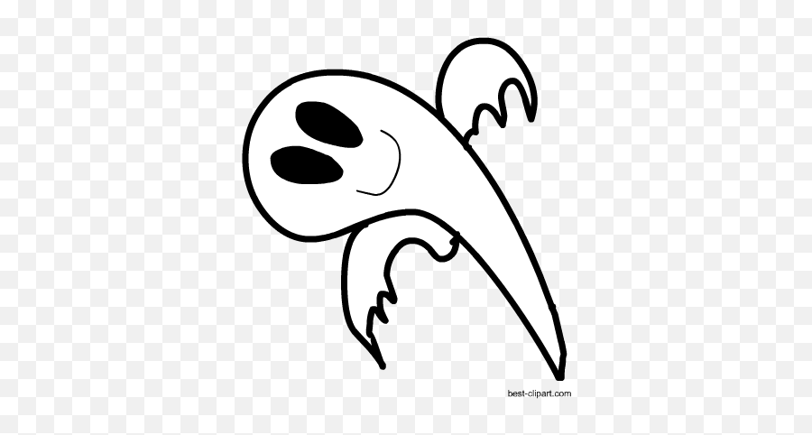 Free Halloween Clip Art - Halloween Clipart Black And White Frightened Ghost Emoji,Ghost Emoji Pumpkin Carving