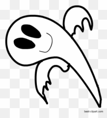 Free Halloween Clip Art - Halloween Clipart Black And White Frightened Ghost Emoji,Ghost Emoji Pumpkin Carving