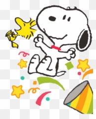 Snoopy Woodstock Party Sticker - Snoopy Hbd Emoji,Woodstock Peanuts Copy/paste Emojis