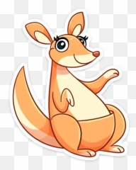 Kangaroo Whatsapp Stickers Emoji,Kangaroo Emoticon