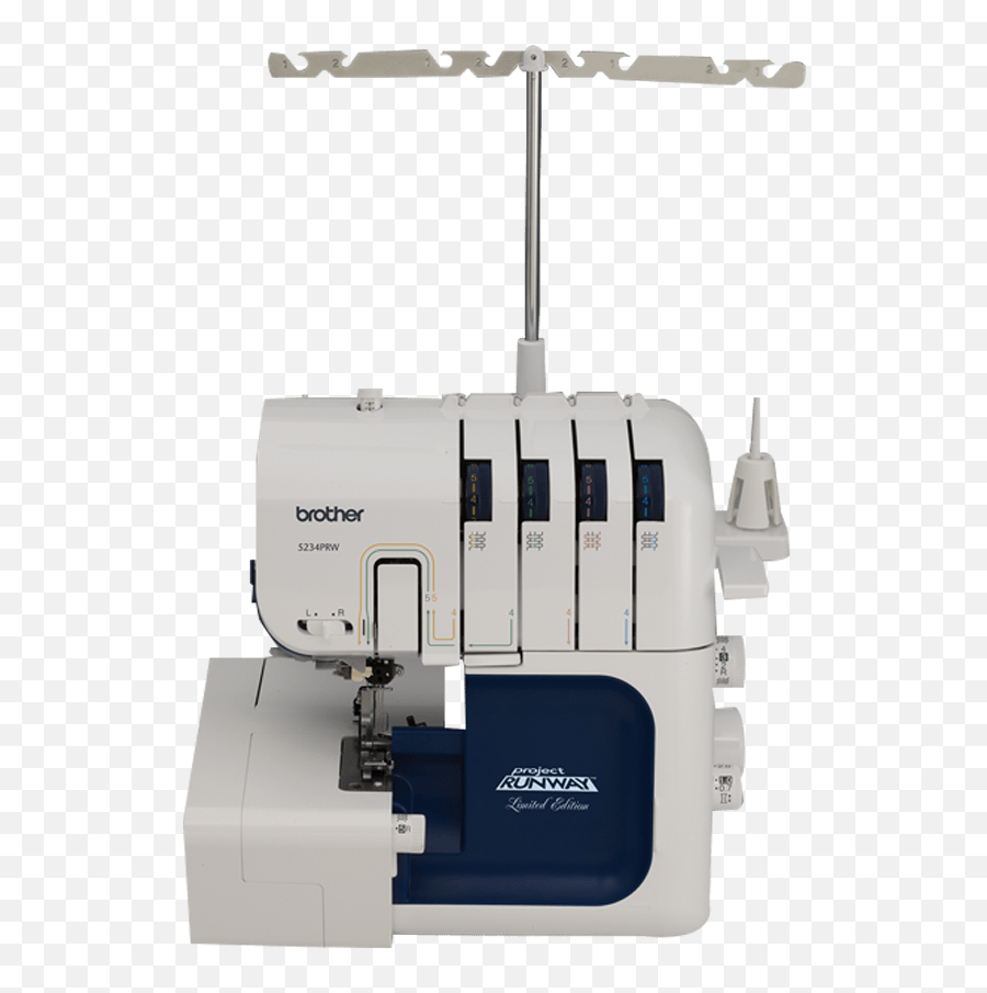How To Overlock On Brother Sewing Machine - Brother Overlock 4234d Emoji,Sewing Machine Emojis
