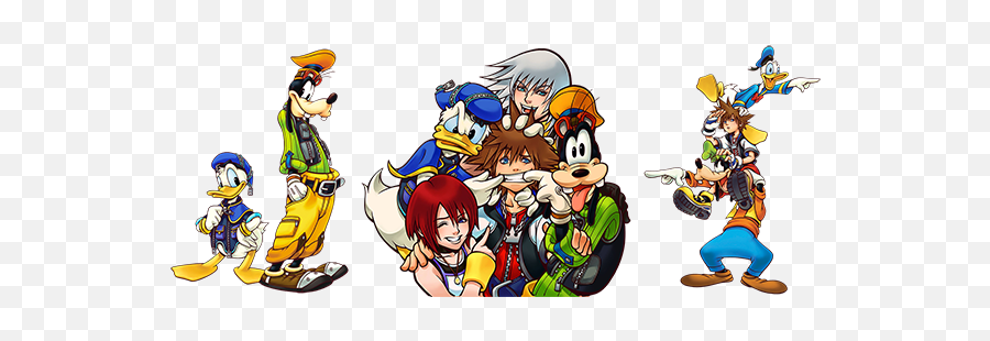 Kingdom Hearts Ultimania Gallery - Kingdom Hearts Animated Series Storyboards Emoji,I Cant Get Goofys Hat In Emoji Blitz
