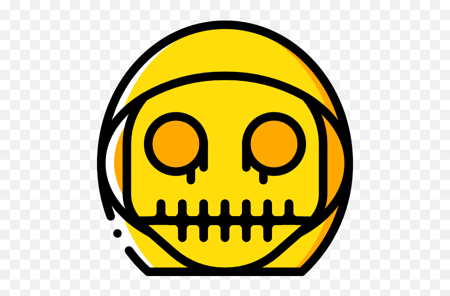 Free Icon - Emoji Vector Icon Reaper Emoji,Skull Emoticon Set