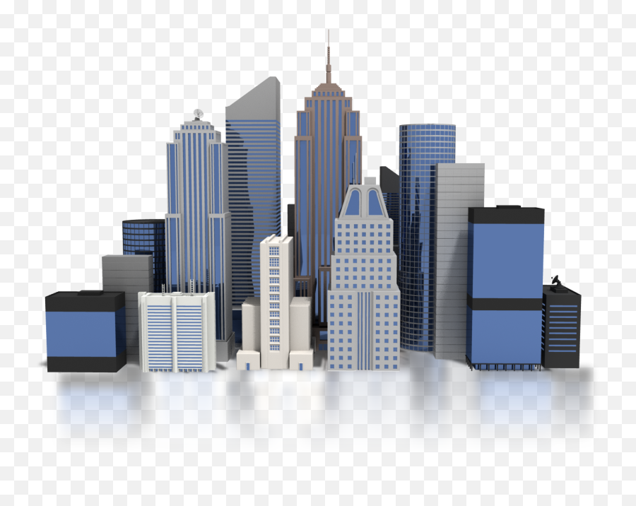 13 City Office Building Icon Images - Building Clipart Png Emoji,Cities Skylines Emoticons