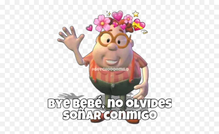 Amor Random Stickers For Whatsapp - Carl Wheezer Emoji,Imagenes De Emojis Amor