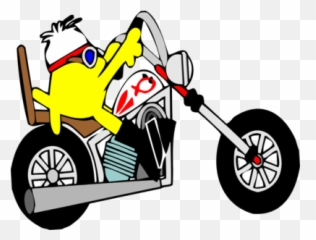 Biker - Chopper Emoji,Emoticon Riding Motorcycle