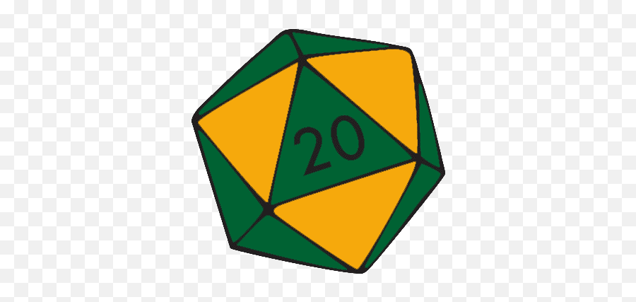 Gmu Ttrpg Club Emoji,20 Sided Dice With Emojis