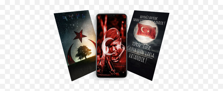 Turkish Flag Wallpapers 4k Hd Apk By Bhfsoft - Wikiapkcom Emoji,Emojis Turkey Flag