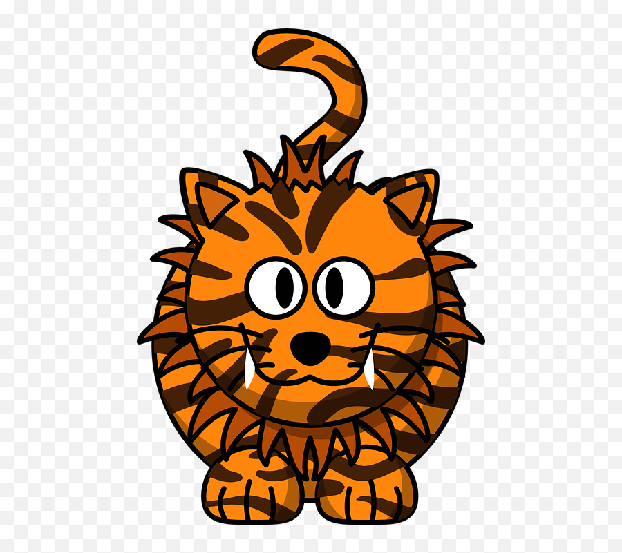 Free Photo Animal Cute Orange Cat Liger Hybrid Lion Tiger Emoji,Cuteorange Kitty Emoticons