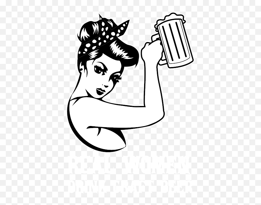 Real Women Drink Craft Beer - Craft Beer For Women For Women Emoji,Mixed Emotions Hoodie