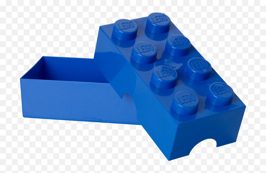 Lego Storage Svainový Box Tmav Modrý Clipart - Full Size Lego Classic Box Blue Emoji,Tissue Box Emoji