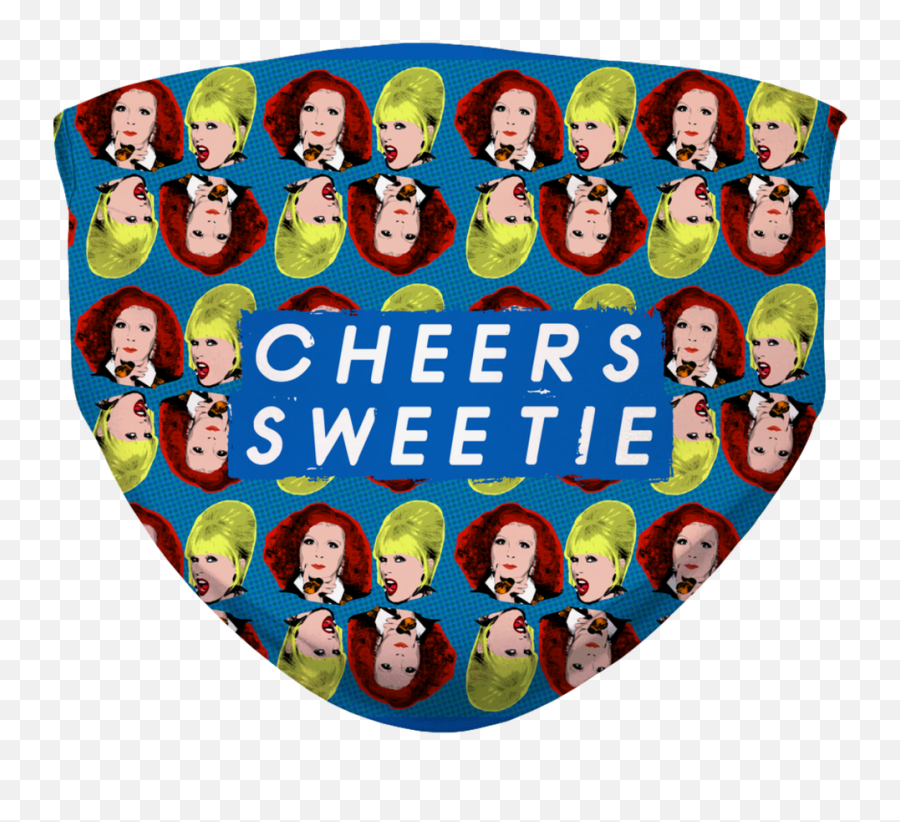 Cheers Sweetie Face Mask Emoji,Mask Over Face Emoticon