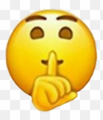 Emoji Clipart Silence Emoji Silence - New Emojis,Blind Emoji