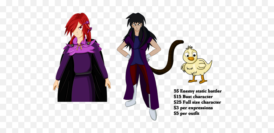 Just Opened A Commission Shop Busts Full Body Character Emoji,Rpg Maker Mv Sprite Emotions