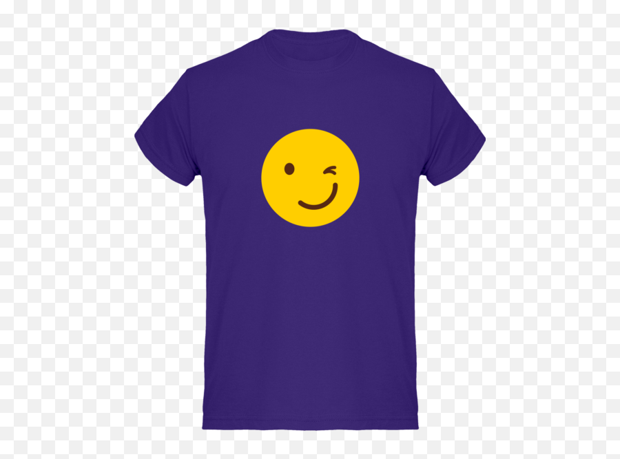 Camiseta Hombre Full Cut Screen Starts Original - Emoji,Emoticons Guiño