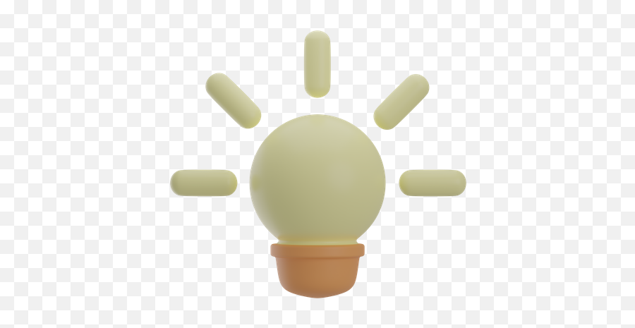Premium Lamp 3d Illustration Download In Png Obj Or Blend Emoji,Lightblub Emoji