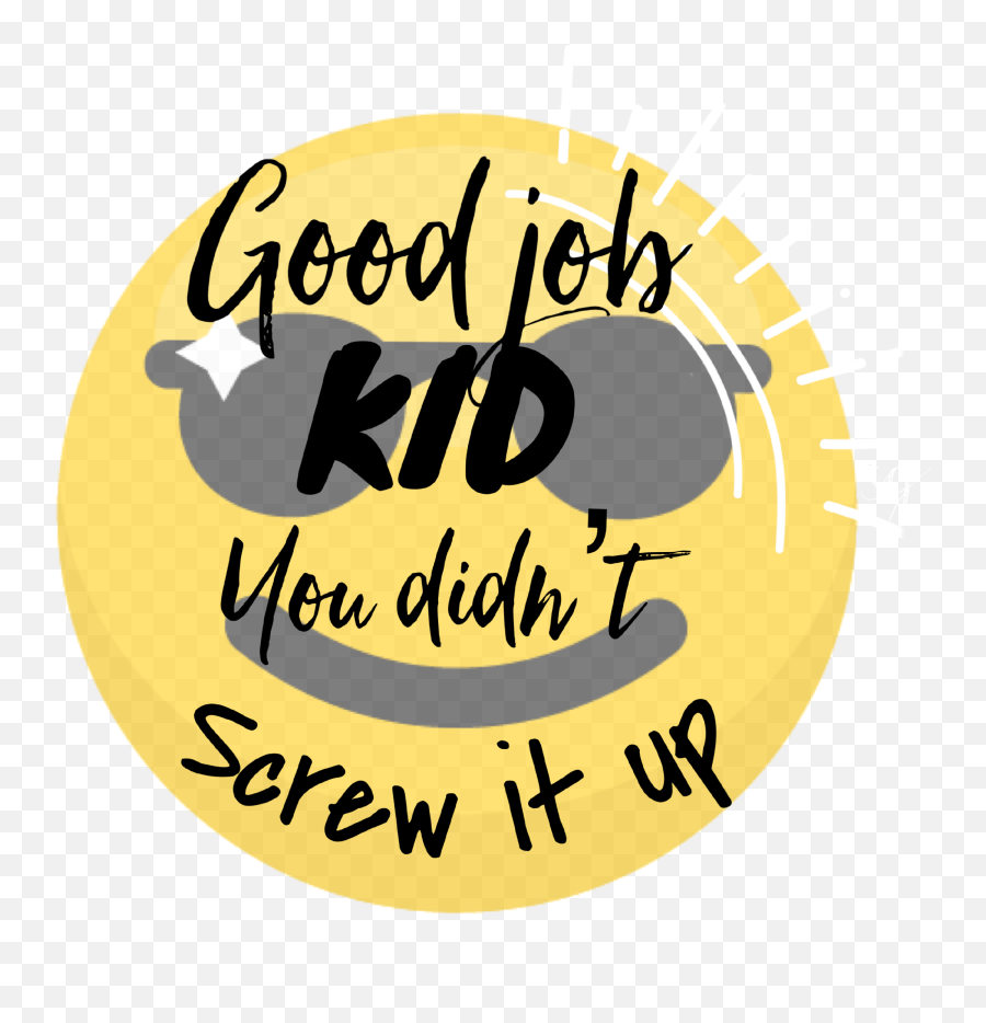 Goodjob Congrats Sticker By Gauthreaux105 - Good Vibes Emoji,Congrats Emoticon
