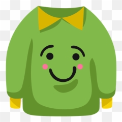 Jaqueta Casaco Sorriso Plano - Baixar Pngsvg Transparente Happy Emoji,Emoticons Raposa
