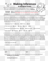 Inferences In Fictional Texts - Hazelnut Child Answer Key Emoji,Paragraphs Inferring Emotions Activity