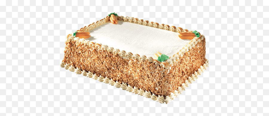 Download Carrot Cake Png - Rectangular Cake Transparent Background Emoji,Animated Emoticons Eating Carrotte Cake