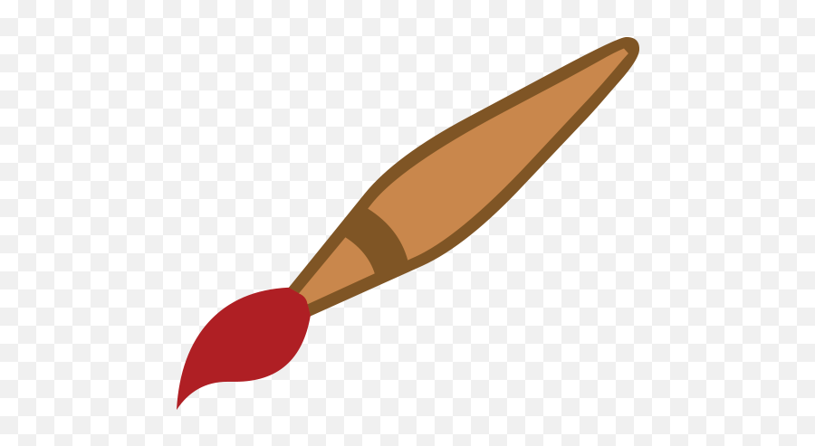 Lower Left Paintbrush Id 9887 Emojicouk - Paint Brush Emoji Png,Crayon Emoji