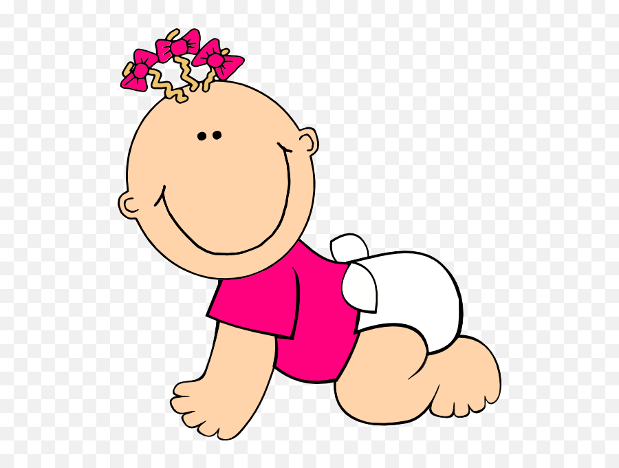 Baby Girl Diaper Clip Art N2 Free Image Download - Bebe Clip Art Emoji,Girl Emotions Clipart