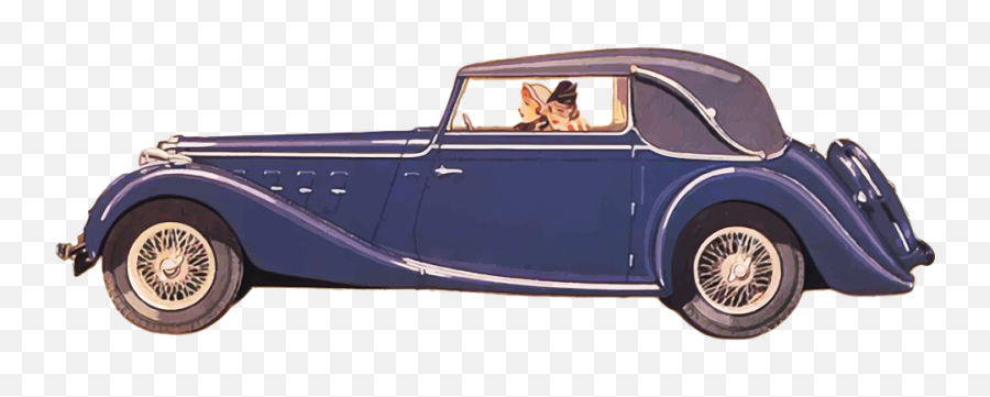 Car - Old Car Png Transparent Emoji,Classic Car Emoticon