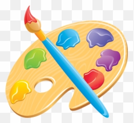 Artist Pallet - Transparent Background Paint Palette Clipart Emoji,Art Palette Emoji