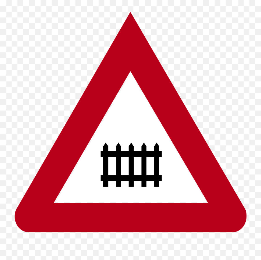 Germany Road Sign Railway Crossing Germany - Icon Png Patriarchal Cathedral Of Saints Constantine And Helena Emoji,Railway Track Emoticon