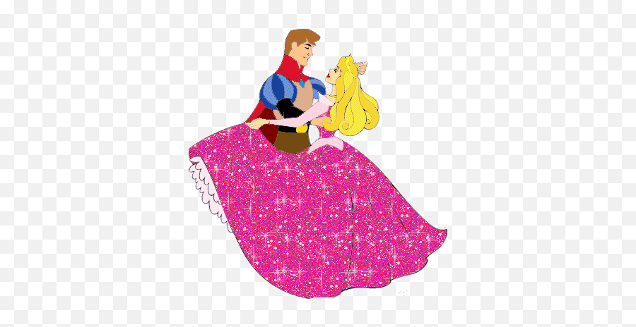 Disney Princesses Glitter Gifs - Gif A Bela Adormecida Emoji,Disney Emoticons
